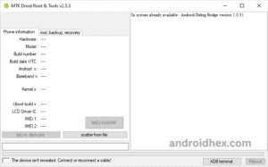 MTK Droid Tool