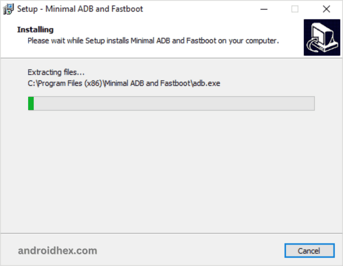 Minimal ADB and Fastboot Installing