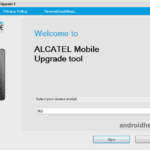 Alcatel Mobile Upgrade Tool